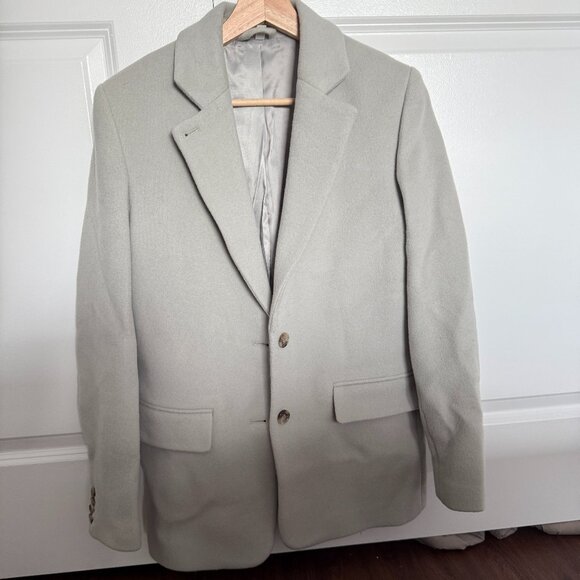 & other stories mint green wool blazer - Picture 2 of 3